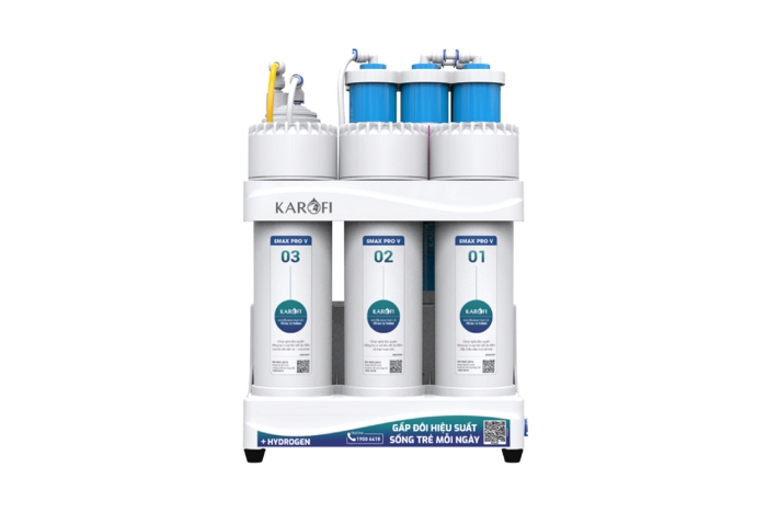 Máy lọc nước RO Karofi KAQ-U03 Pro 10 lõi